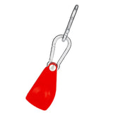Maxbell Ratchet Pulley Tensioning Device with Carabiner Hooks Rope Tightener Ratchet Red Large
