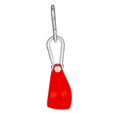 Maxbell Ratchet Pulley Tensioning Device with Carabiner Hooks Rope Tightener Ratchet Red Large