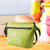 Maxbell Waterproof Dry Bag Lightweight Purse Tote Handbag for Beach Outdoor Kayaking Green