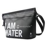 Maxbell Waterproof Dry Bag Lightweight Purse Tote Handbag for Beach Outdoor Kayaking Black