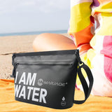 Maxbell Waterproof Dry Bag Lightweight Purse Tote Handbag for Beach Outdoor Kayaking Black