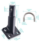 Maxbell Bike Trailer Hitch Coupler Connector for Children's Trailers Outdoor Cycling