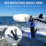 Maxbell Trolling Motor Stabilizer Support Parts for Flat Bottom Boats Boating Sports