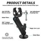 Maxbell Trolling Motor Stabilizer Support Parts for Flat Bottom Boats Boating Sports