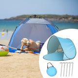 Maxbell Popup Beach Tent Portable for 1/2 Person for Beach Travel Outdoor Activities