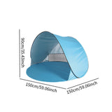 Maxbell Popup Beach Tent Portable for 1/2 Person for Beach Travel Outdoor Activities