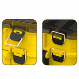 Maxbell Fishing Tackle Box Portable Organizer for Birthday Gift Freshwater Traveling yellow