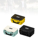 Maxbell Fishing Tackle Box Portable Organizer for Birthday Gift Freshwater Traveling yellow