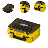 Maxbell Fishing Tackle Box Portable Organizer for Birthday Gift Freshwater Traveling yellow