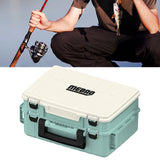 Maxbell Fishing Tackle Box Portable Organizer for Birthday Gift Freshwater Traveling blue