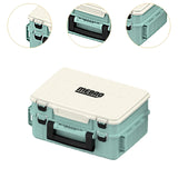 Maxbell Fishing Tackle Box Portable Organizer for Birthday Gift Freshwater Traveling blue