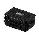 Maxbell Fishing Tackle Box Portable Organizer for Birthday Gift Freshwater Traveling black