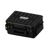 Maxbell Fishing Tackle Box Portable Organizer for Birthday Gift Freshwater Traveling black