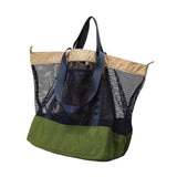 Maxbell Mesh Beach Bag Casual for Women Shoulder Bag for Vacation Essentials Outdoor Green