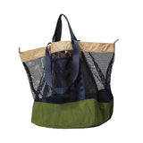 Maxbell Mesh Beach Bag Casual for Women Shoulder Bag for Vacation Essentials Outdoor Green