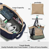 Maxbell Mesh Beach Bag Casual for Women Shoulder Bag for Vacation Essentials Outdoor Gray Green