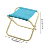 Maxbell Folding Camping Stool Compact Small Chair Camp Stool for Patio Beach Concert Small