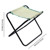 Maxbell Folding Camping Stool Compact Small Chair Camp Stool for Patio Beach Concert Large
