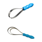Maxbell Horse Brush Scraper Cleaning Tool Horse Hair Comb for Cattle Horse Livestock Single Loop
