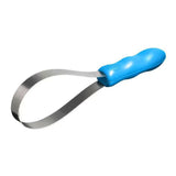 Maxbell Horse Brush Scraper Cleaning Tool Horse Hair Comb for Cattle Horse Livestock Single Loop