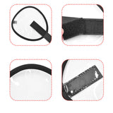 Maxbell Lure Wrap for Fishing Rod Keeps Safe Fishing Accessory Transparent PVC Guard Egg Shaped