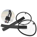 Maxbell Lure Wrap for Fishing Rod Keeps Safe Fishing Accessory Transparent PVC Guard Egg Shaped