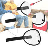 Maxbell Lure Wrap for Fishing Rod Keeps Safe Fishing Accessory Transparent PVC Guard Egg Shaped