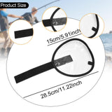 Maxbell Lure Wrap for Fishing Rod Keeps Safe Fishing Accessory Transparent PVC Guard Egg Shaped