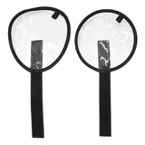 Maxbell Lure Wrap for Fishing Rod Keeps Safe Fishing Accessory Transparent PVC Guard Egg Shaped