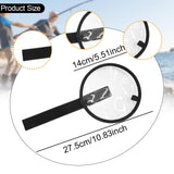 Maxbell Lure Wrap for Fishing Rod Keeps Safe Fishing Accessory Transparent PVC Guard Round