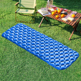 Maxbell Camping Sleeping Pad Compact Inflatable Sleeping Pad for Travel Tent Outdoor Blue