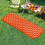 Maxbell Camping Sleeping Pad Compact Inflatable Sleeping Pad for Travel Tent Outdoor Orange