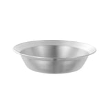 Maxbell Stainless Steel Plates and Bowls Portable Camping Plates Dinnerware Set 8PCS Silver