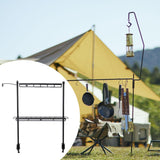 Maxbell Camping Lantern Stand Practical Stable Shelving Camping Desktop Storage Rack