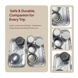 Maxbell Camping Coffee Maker Kit Compact Vintage Design for Travel Hiking Collectors