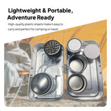 Maxbell Camping Coffee Maker Kit Compact Vintage Design for Travel Hiking Collectors