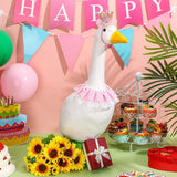 Maxbell Goose Outfit Novelty Decorative Cute Holiday Costume for Yard Garden Outside