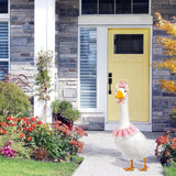 Maxbell Goose Outfit Novelty Decorative Cute Holiday Costume for Yard Garden Outside