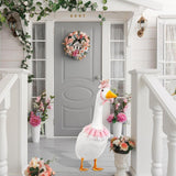 Maxbell Goose Outfit Novelty Decorative Cute Holiday Costume for Yard Garden Outside
