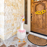 Maxbell Goose Outfit Novelty Decorative Cute Holiday Costume for Yard Garden Outside