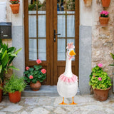 Maxbell Goose Outfit Novelty Decorative Cute Holiday Costume for Yard Garden Outside
