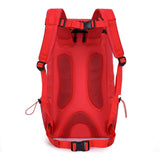 Maxbell Trauma Backpack Empty Oxford Cloth Emt Trauma Bag for Nurse Camping Trekking red