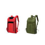 Maxbell Trauma Backpack Empty Oxford Cloth Emt Trauma Bag for Nurse Camping Trekking red
