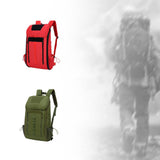 Maxbell Trauma Backpack Empty Oxford Cloth Emt Trauma Bag for Nurse Camping Trekking red