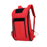 Maxbell Trauma Backpack Empty Oxford Cloth Emt Trauma Bag for Nurse Camping Trekking red