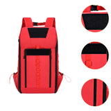 Maxbell Trauma Backpack Empty Oxford Cloth Emt Trauma Bag for Nurse Camping Trekking red
