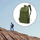 Maxbell Trauma Backpack Empty Oxford Cloth Emt Trauma Bag for Nurse Camping Trekking green
