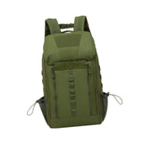 Maxbell Trauma Backpack Empty Oxford Cloth Emt Trauma Bag for Nurse Camping Trekking green
