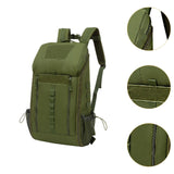Maxbell Trauma Backpack Empty Oxford Cloth Emt Trauma Bag for Nurse Camping Trekking green