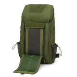 Maxbell Trauma Backpack Empty Oxford Cloth Emt Trauma Bag for Nurse Camping Trekking green
